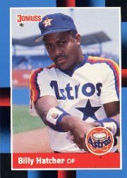 1988 Donruss Baseball Cards    261     Billy Hatcher